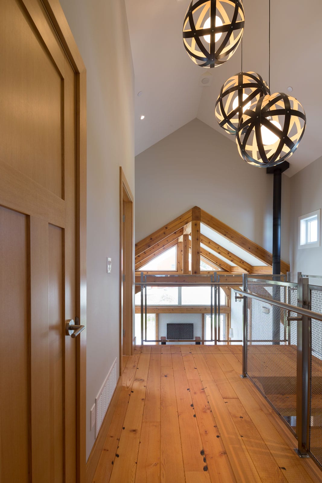 Lentel Construction Westham Island Timber Frame Home